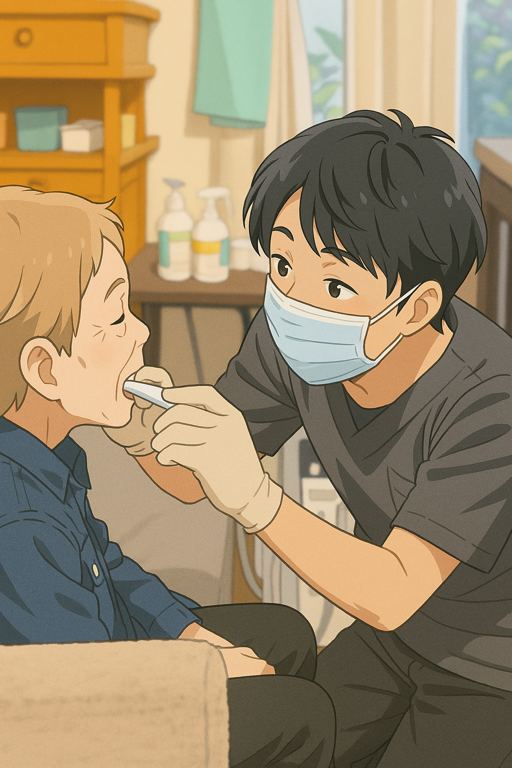 高齢者の口腔内の変化