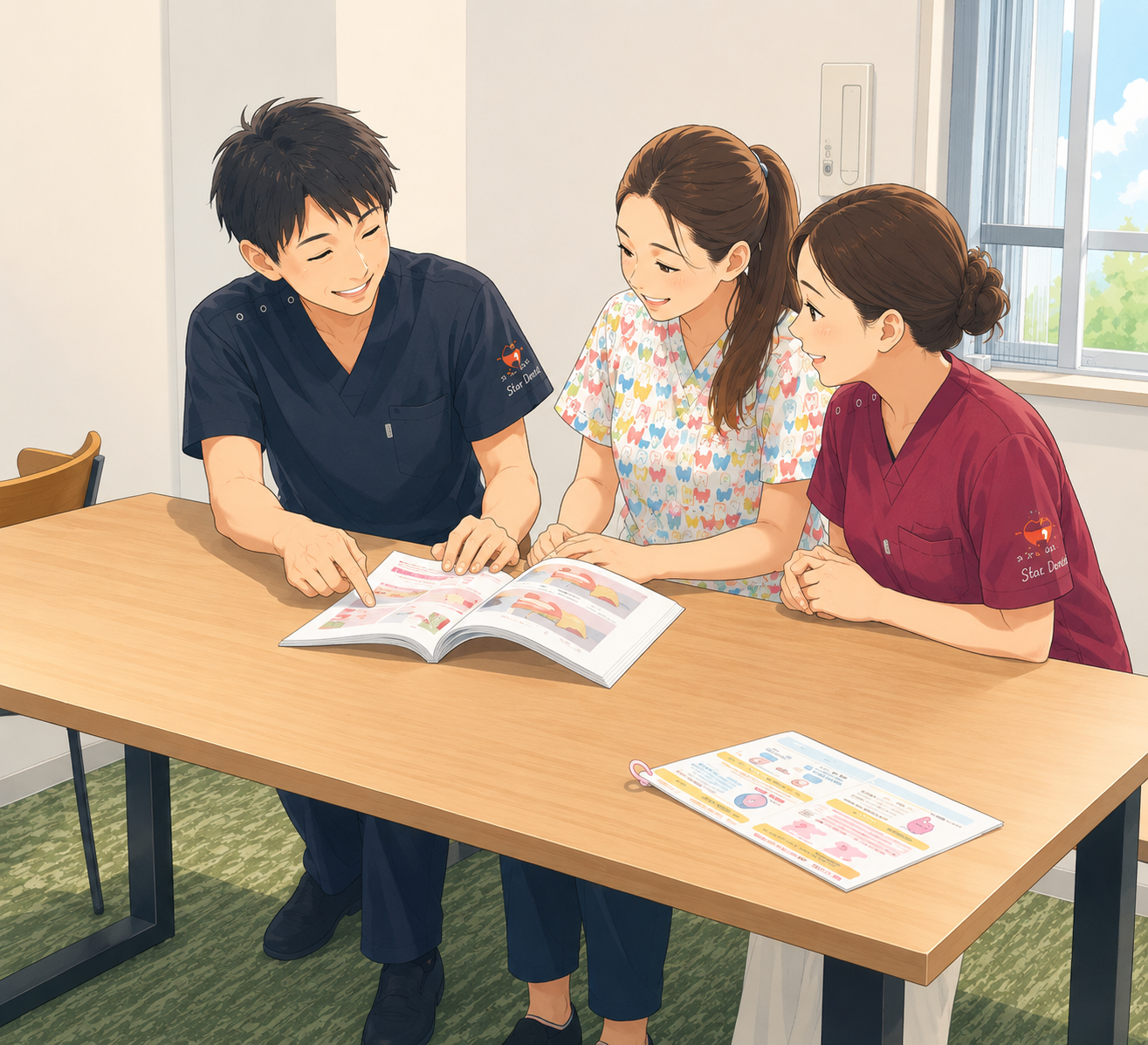 「ほう・れん・そう＋笑顔」